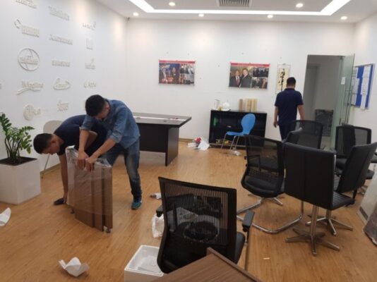 Quy trình chuyển đồ văn phòng trọn gói của Thời Đại Mới