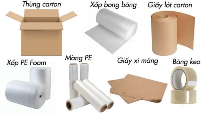 Đồ dùng đóng gói